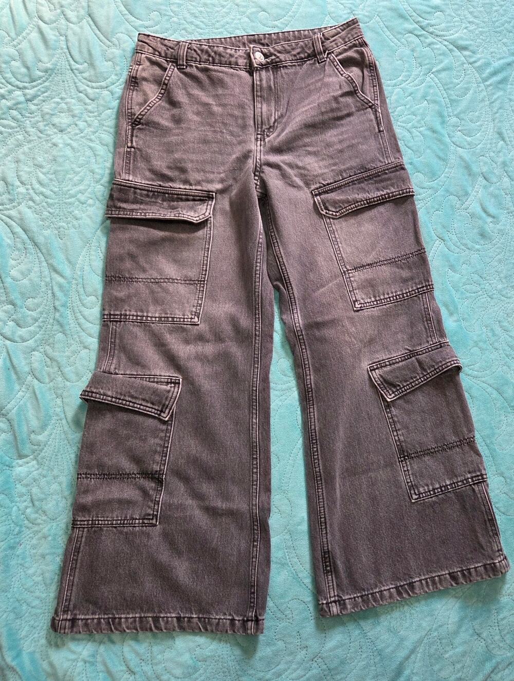 Divided Baggy Legged Jeans with Pockets Woman's Size 4 x 30